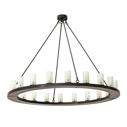 Meyda Tiffany Loxley 20 Light 60" Wide Ring Chandelier