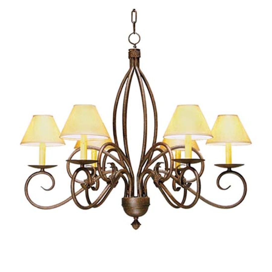 Meyda Tiffany Squire 6 Light 28" Wide Chandelier