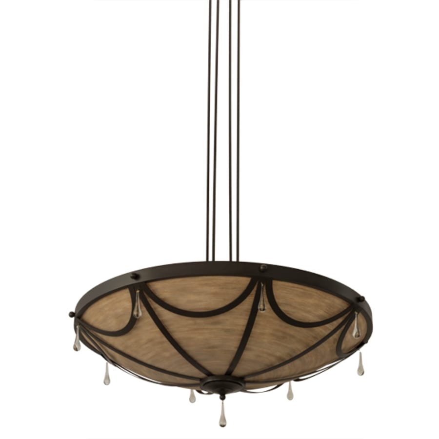 Meyda Tiffany Carousel 8 Light 50" Wide Crystal Pendant