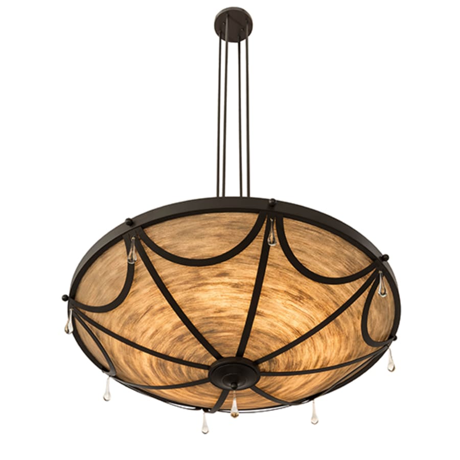 Meyda Tiffany Carousel 8 Light 50" Wide Crystal Pendant