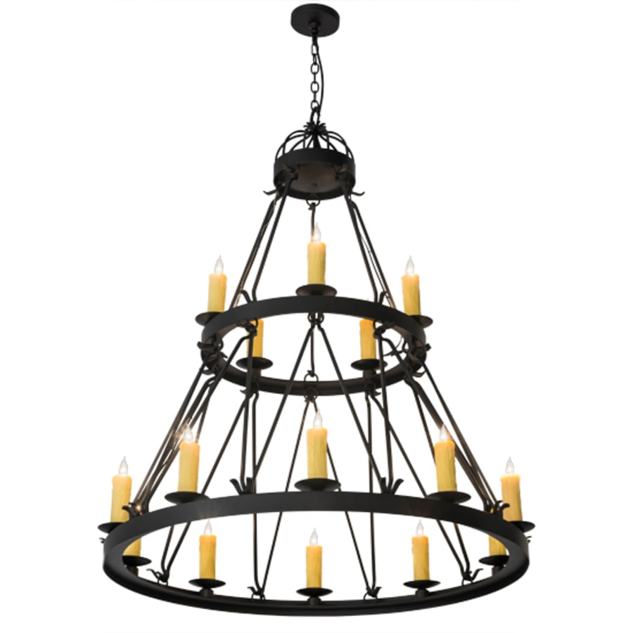 Meyda Tiffany Lakeshore 15 Light 48" Wide Taper Candle Style Chandelier