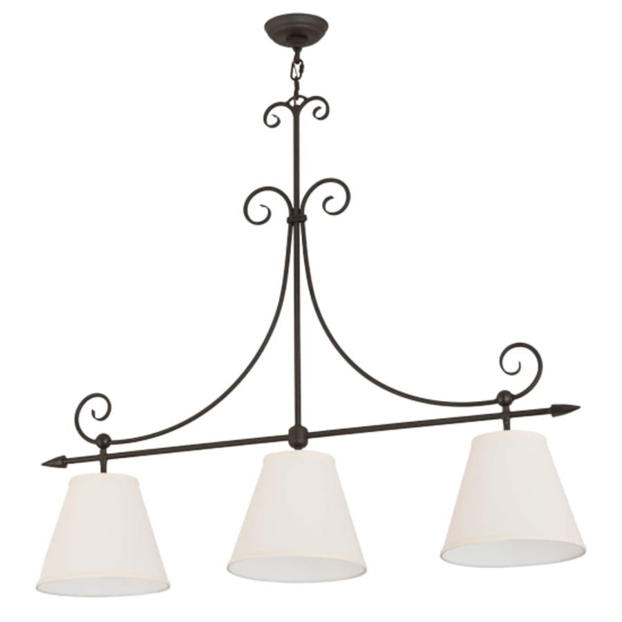 Meyda Tiffany Marselle 3 Light 42" Wide Linear Pendant