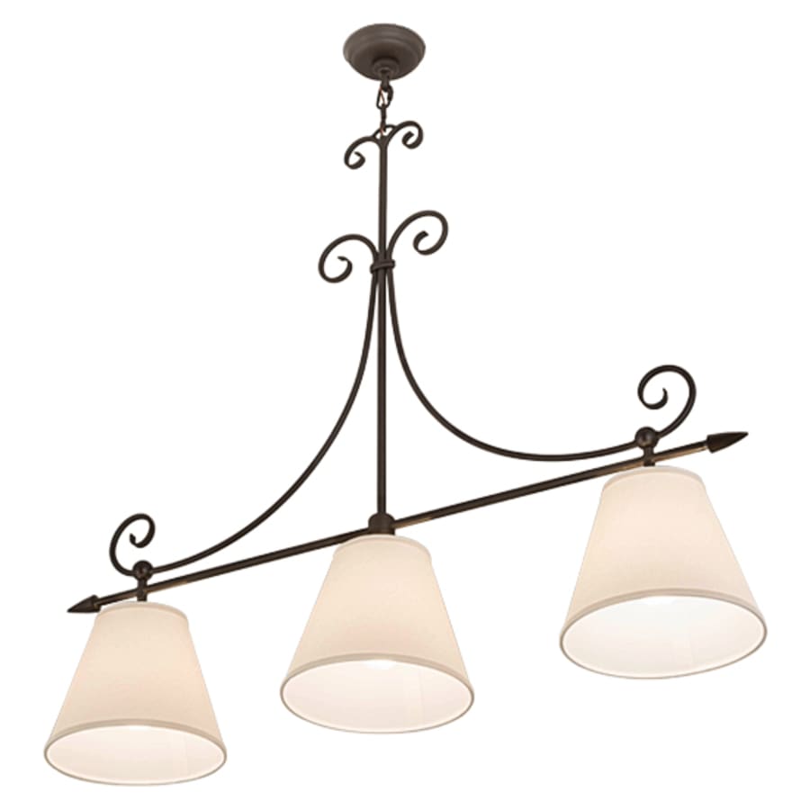 Meyda Tiffany Marselle 3 Light 42" Wide Linear Pendant