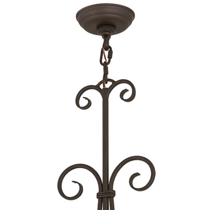 Meyda Tiffany Marselle 3 Light 42" Wide Linear Pendant