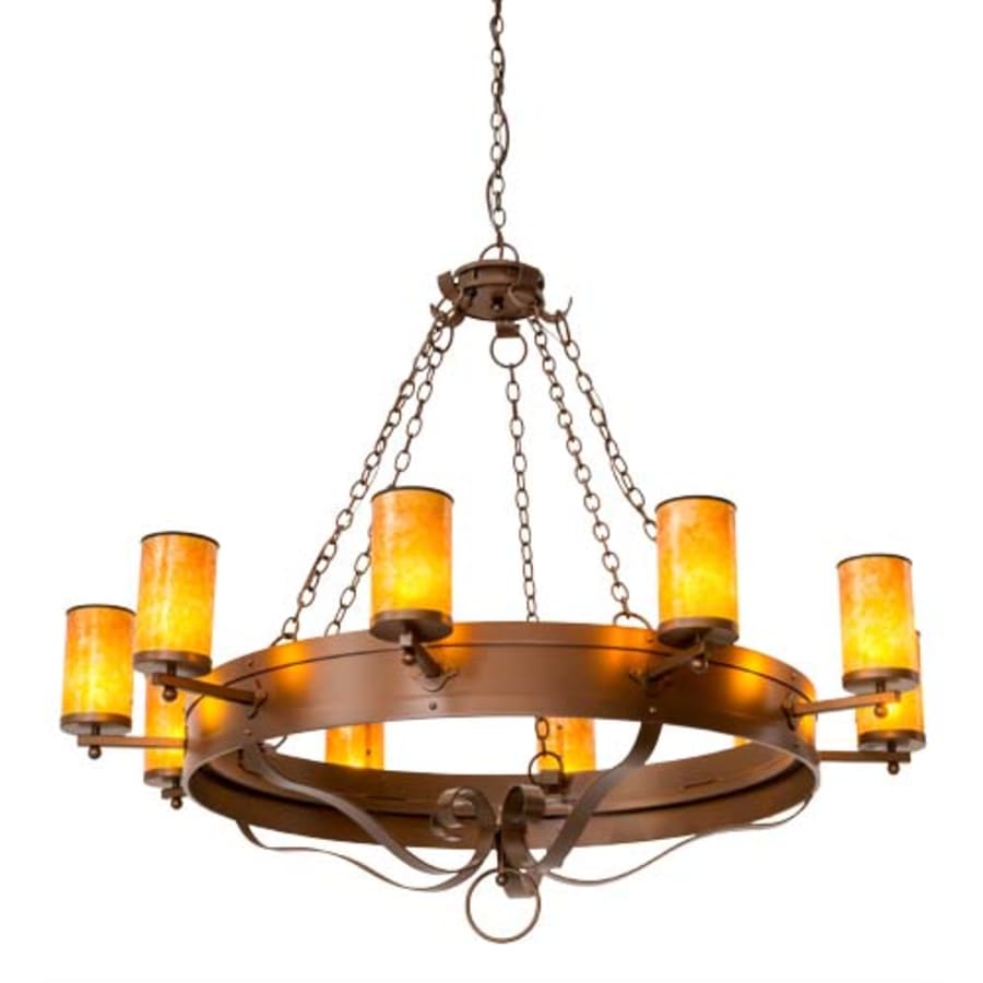 Meyda Tiffany Parnella 9 Light 60" Wide Ring Chandelier