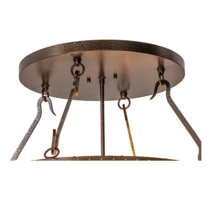 Meyda Tiffany Whispering Pines 4 Light 24" Wide Pendant