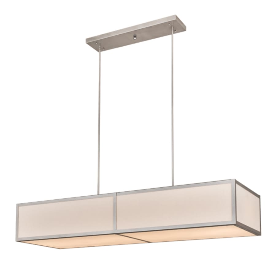 Meyda Tiffany Quadrato 6 Light 72" Wide Linear Pendant