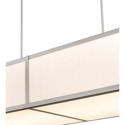 Meyda Tiffany Quadrato 6 Light 72" Wide Linear Pendant
