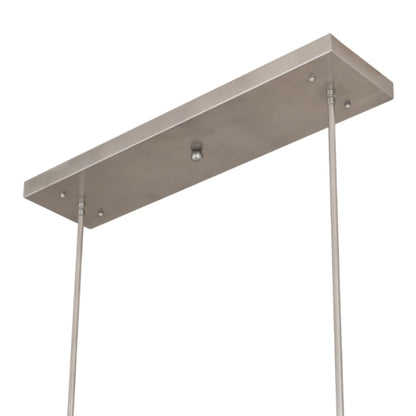 Meyda Tiffany Quadrato 6 Light 72" Wide Linear Pendant