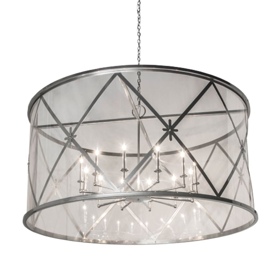Meyda Tiffany Penelope 12 Light 72" Wide Taper Candle Pendant