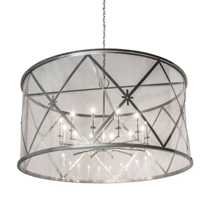 Meyda Tiffany Penelope 12 Light 72" Wide Taper Candle Pendant
