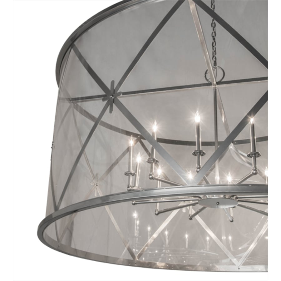 Meyda Tiffany Penelope 12 Light 72" Wide Taper Candle Pendant