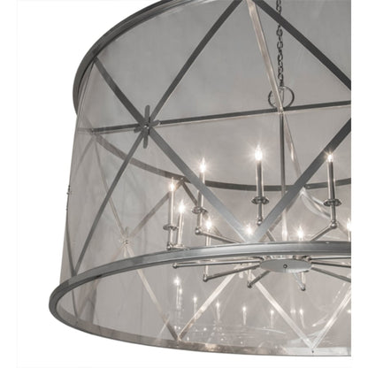Meyda Tiffany Penelope 12 Light 72" Wide Taper Candle Pendant