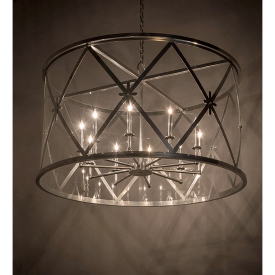 Meyda Tiffany Penelope 10 Light 54" Wide Taper Candle Pendant