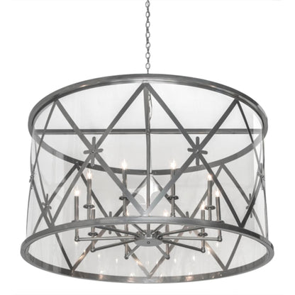 Meyda Tiffany Penelope 10 Light 54" Wide Taper Candle Pendant