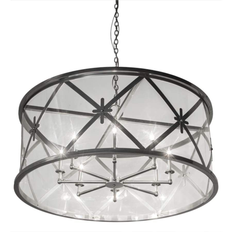 Meyda Tiffany Penelope 8 Light 48" Wide Taper Candle Pendant