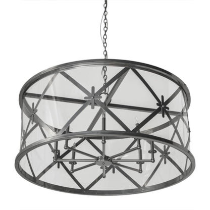 Meyda Tiffany Penelope 8 Light 48" Wide Taper Candle Pendant