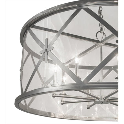 Meyda Tiffany Penelope 8 Light 48" Wide Taper Candle Pendant
