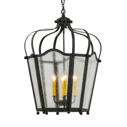 Meyda Tiffany Citadel 4 Light 22" Wide Taper Candle Pendant