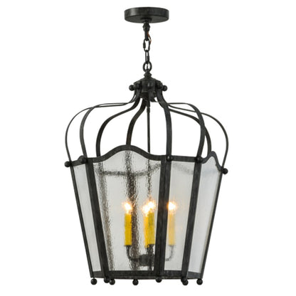 Meyda Tiffany Citadel 4 Light 22" Wide Taper Candle Pendant