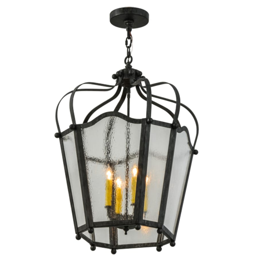 Meyda Tiffany Citadel 4 Light 22" Wide Taper Candle Pendant