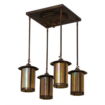 Meyda Tiffany Fulton 4 Light 28" Wide Multi Light Pendant
