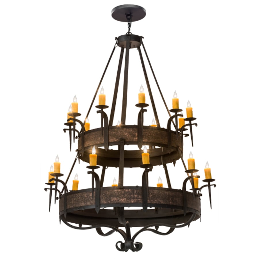 Meyda Tiffany Costello 20 Light 56" Wide Taper Candle Style Chandelier