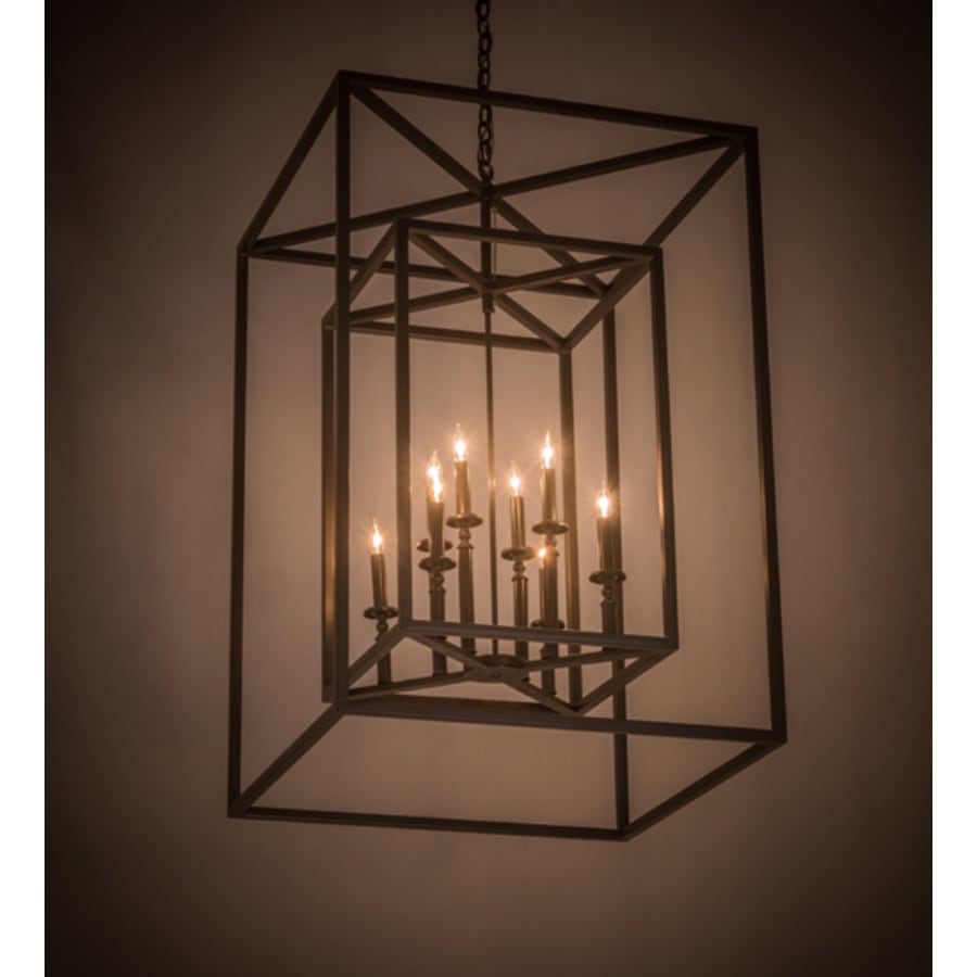 Meyda Tiffany Kitzi 8 Light 40" Wide Taper Candle Pendant