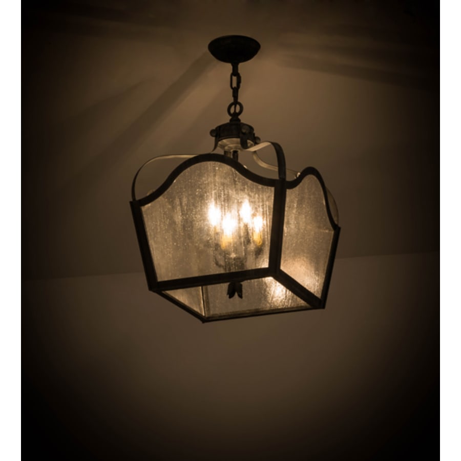 Meyda Tiffany Terena 4 Light 22" Wide Taper Candle Pendant