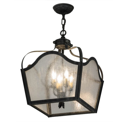 Meyda Tiffany Terena 4 Light 22" Wide Taper Candle Pendant
