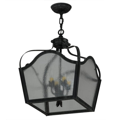 Meyda Tiffany Terena 4 Light 22" Wide Taper Candle Pendant