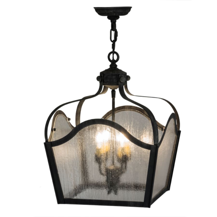 Meyda Tiffany Terena 4 Light 22" Wide Taper Candle Pendant