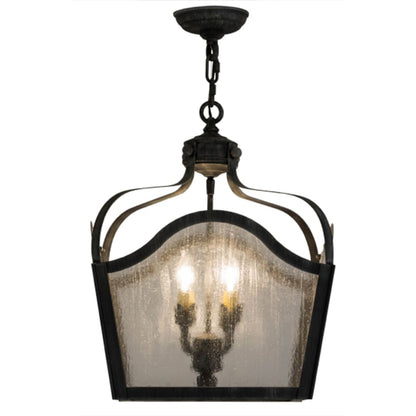 Meyda Tiffany Terena 4 Light 22" Wide Taper Candle Pendant