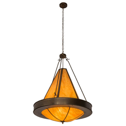 Meyda Tiffany Obsidian 6 Light 36" Wide Pendant