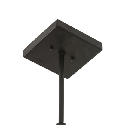 Meyda Tiffany Quadrato Bloc 3 Light 39" Wide Linear Pendant