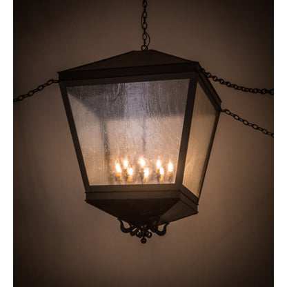 Meyda Tiffany Madeline 10 Light 45" Wide Taper Candle Pendant