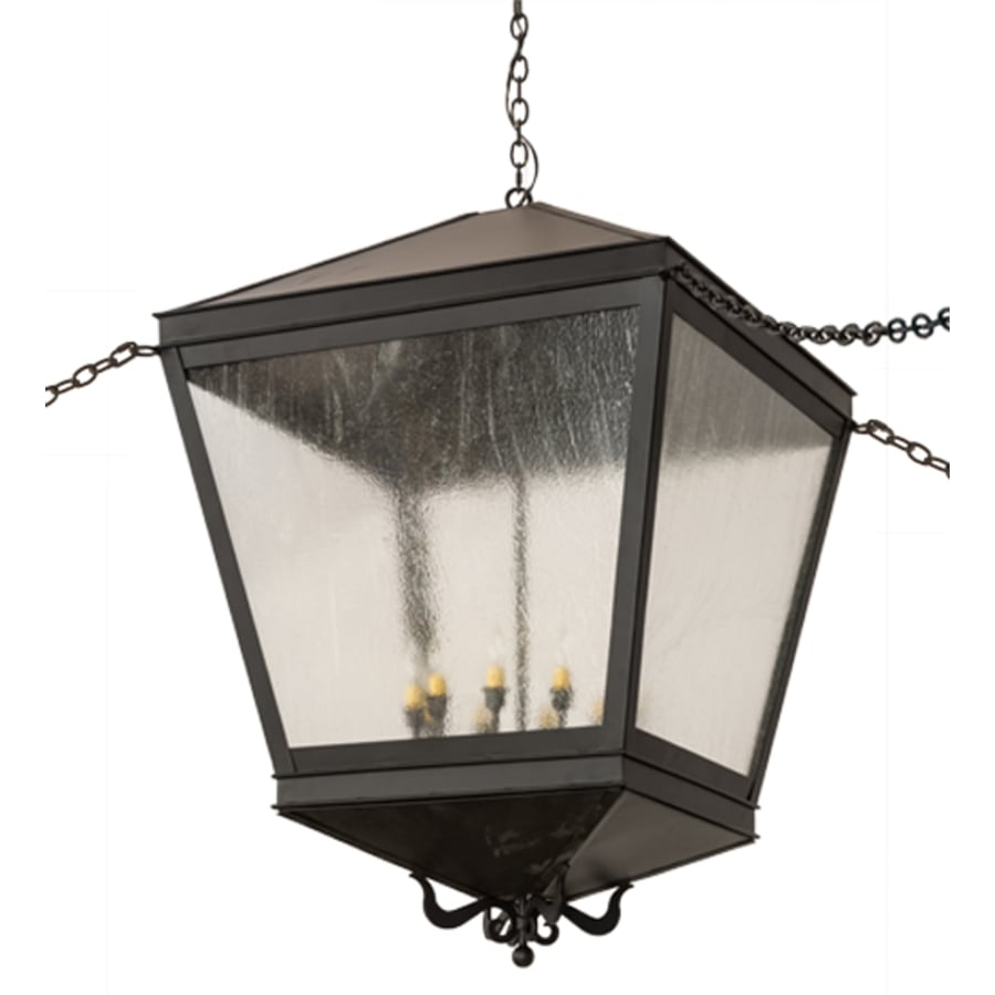Meyda Tiffany Madeline 10 Light 45" Wide Taper Candle Pendant