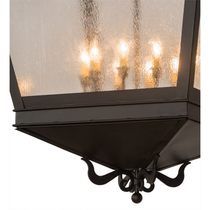 Meyda Tiffany Madeline 10 Light 45" Wide Taper Candle Pendant