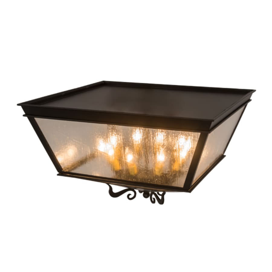 Meyda Tiffany Madeline 10 Light 35" Wide Flush Mount Ceiling Fixture