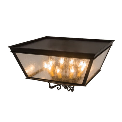 Meyda Tiffany Madeline 10 Light 35" Wide Flush Mount Ceiling Fixture