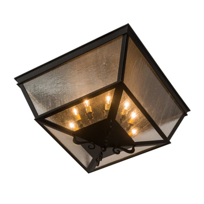 Meyda Tiffany Madeline 10 Light 35" Wide Flush Mount Ceiling Fixture