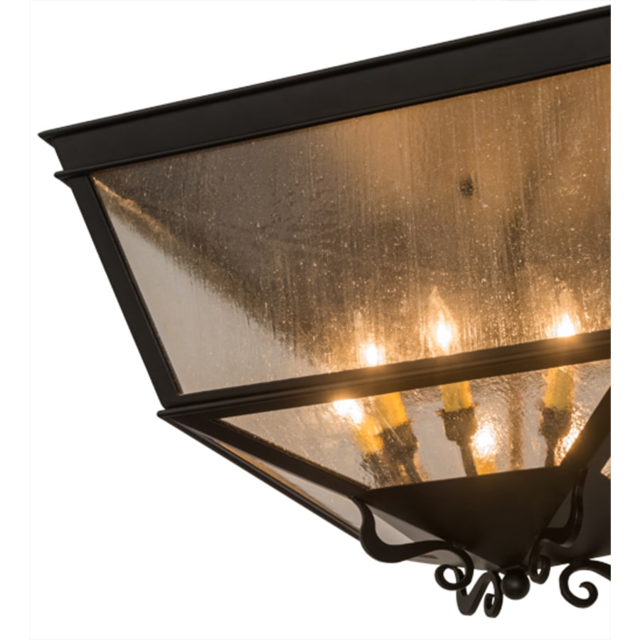 Meyda Tiffany Madeline 10 Light 35" Wide Flush Mount Ceiling Fixture