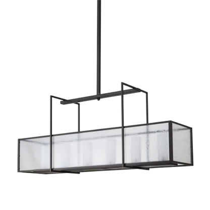 Meyda Tiffany Nelson 6 Light 57" Wide Pillar Candle Linear Pendant