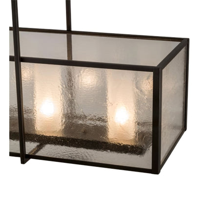 Meyda Tiffany Nelson 6 Light 57" Wide Pillar Candle Linear Pendant