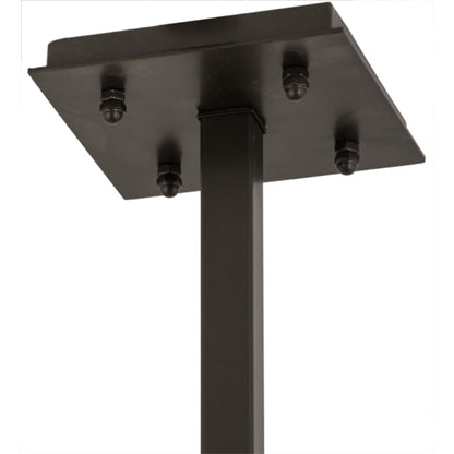 Meyda Tiffany Nelson 6 Light 57" Wide Pillar Candle Linear Pendant