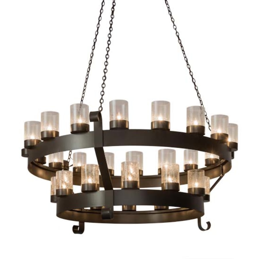 Meyda Tiffany Barnstable 30 Light 72" Wide Ring Chandelier