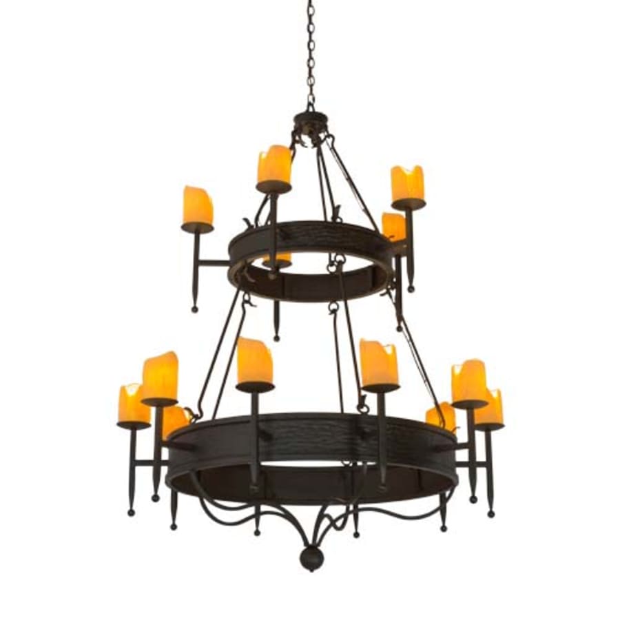 Meyda Tiffany Marta 15 Light 51" Wide Ring Chandelier