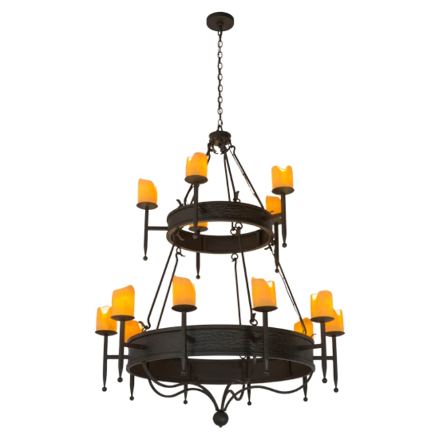 Meyda Tiffany Marta 15 Light 51" Wide Ring Chandelier