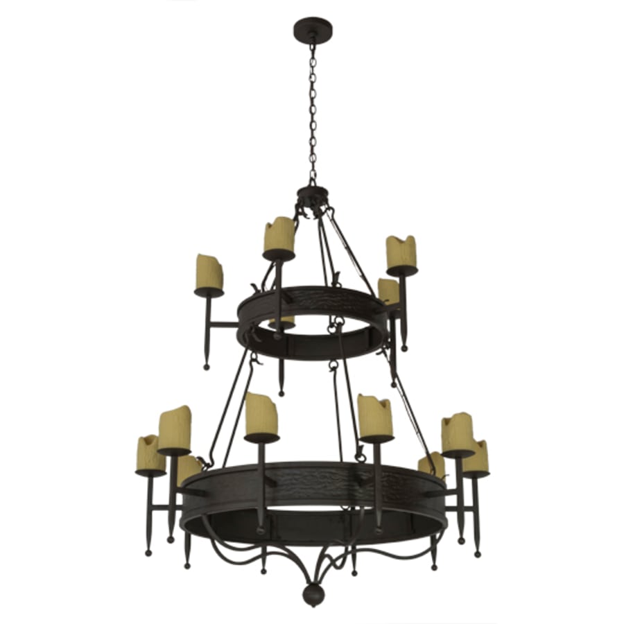 Meyda Tiffany Marta 15 Light 51" Wide Ring Chandelier