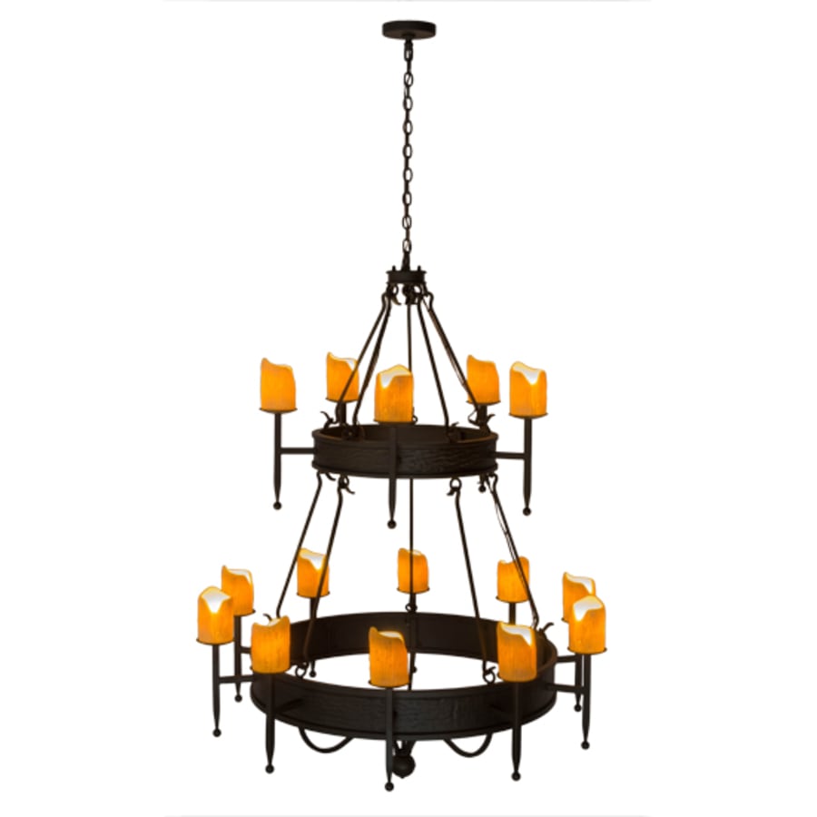 Meyda Tiffany Marta 15 Light 51" Wide Ring Chandelier